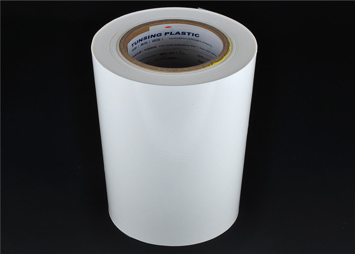 Higt Elastic Polyester Hot Melt Adhesive Film 100 Yards Length For Bonding PVC /ABS