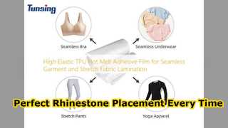 Hot Fix Rhinestone Adhesive Film for Garment Decoration