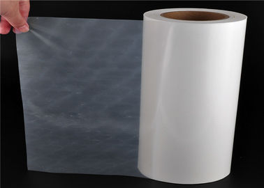 Wood Banding Hot Melt Adhesive Film Roll 0.12mm Milk White Translucent Polyester