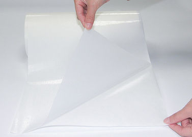 Strong Adhesion Translucent Hot Melt Adhesive Film PES Hot Melt For Embroidery Patch