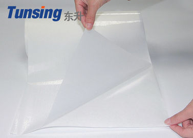 PES Polyester Hot Melt Glue Adhesive Film 100 Yards / Roll For Bonding Label