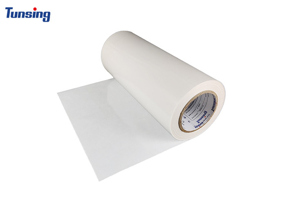 Hot Melt Adhesive Film Milky White Translucent PES Polyester For Embroidery Patch