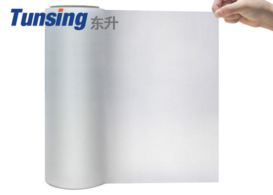 OEM EVA Hot Melt Adhesive Film White Translucent For Clothing / Shoe Material