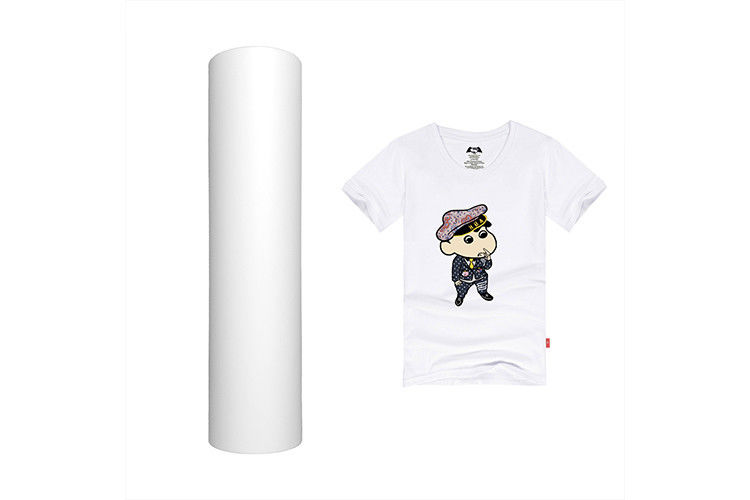 50cm white eco solvent ink pu printable heat transfer vinyl roll film for t shirt