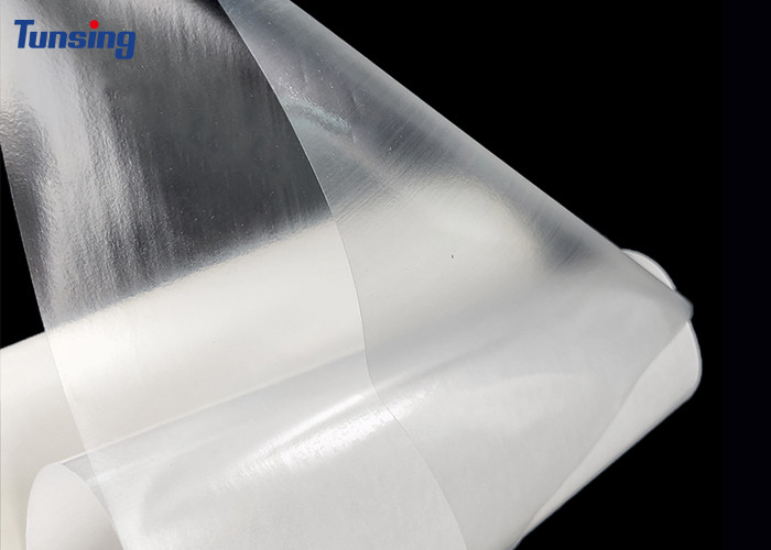 Transparent Thermoplastic Hot Melt Adhesive Film For Embroidery Badges 100yards/Roll