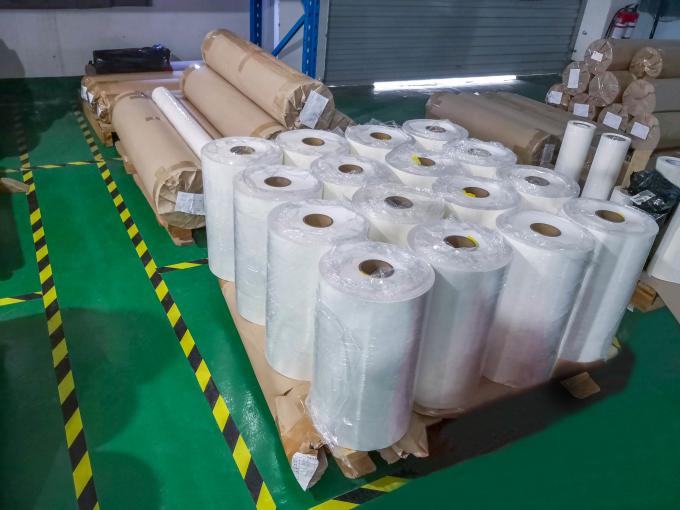 Thermoplastic Polyurethane TPU Hot Melt Adhesive Film White Mist